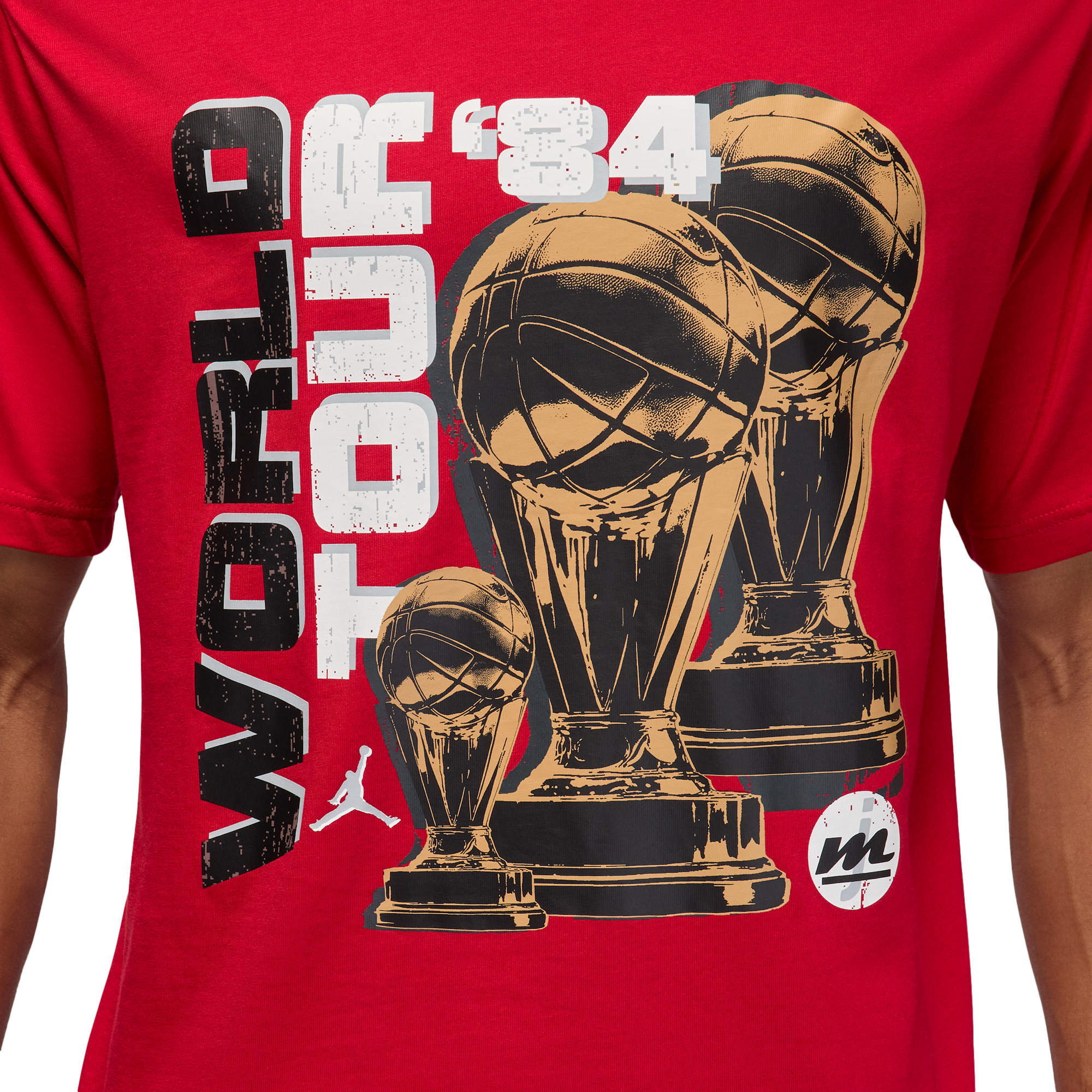 Jordan NC World Tour Short Sleeve Crewneck