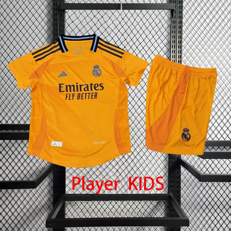 Player 2024-25 Real Madrid 2 Away Kids football jersey Player KIDS
