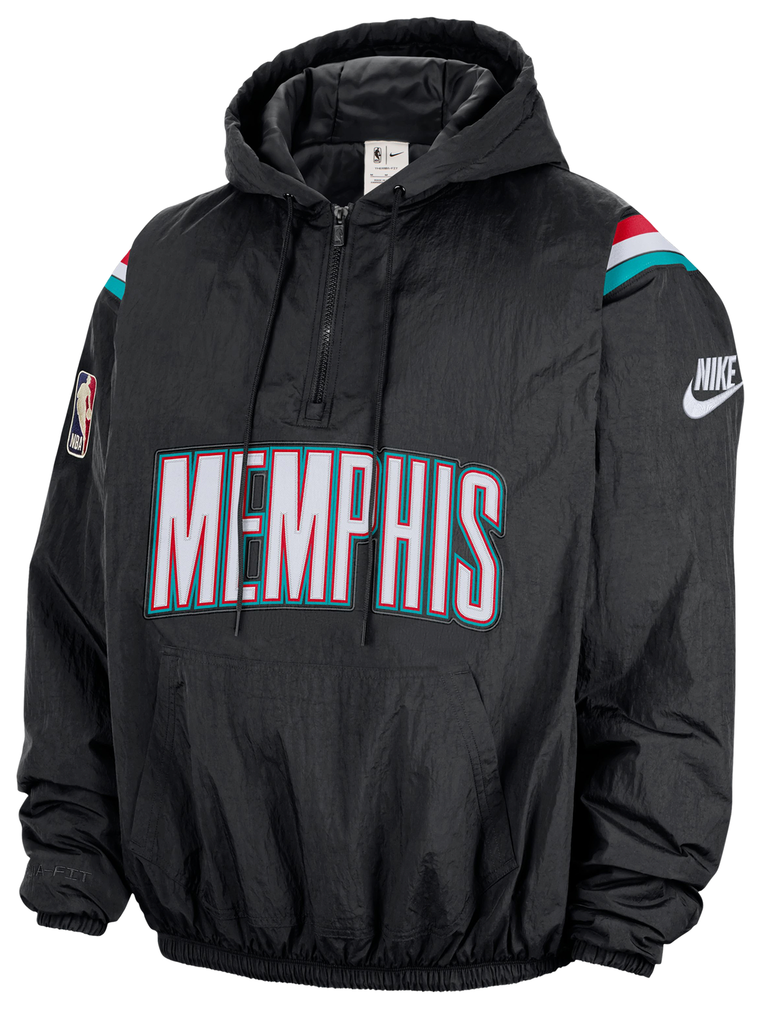 Nike Grizzlies Woven LND Half-Zip Hoodie