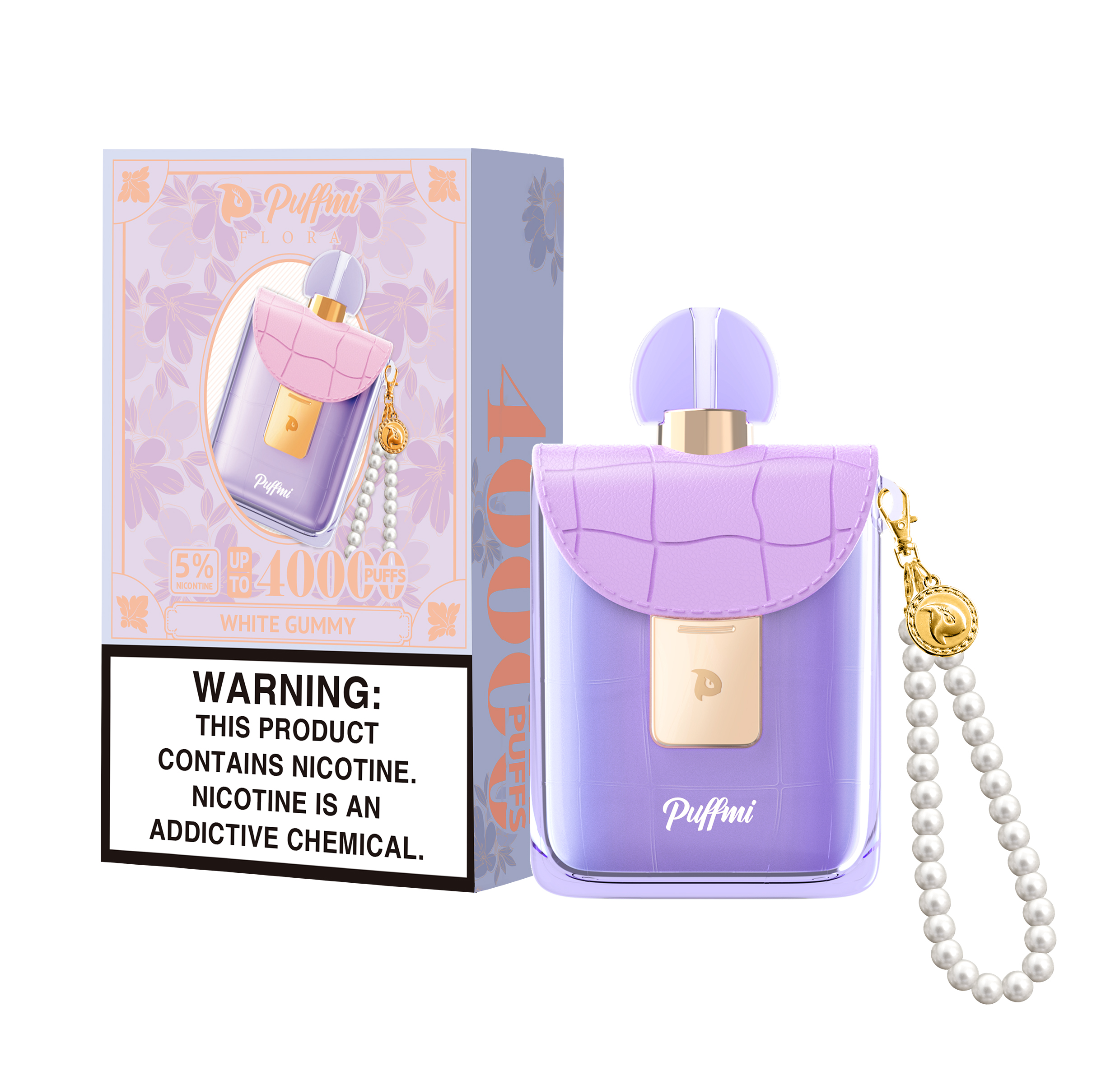Puffmi WHITE GUMMY Flavor—the style most loved by the ladies.
