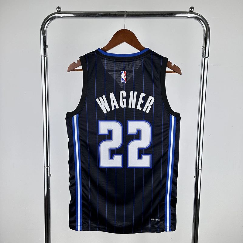2023 NBA Orlando Magic 22 WAGNER Basketball Jersey