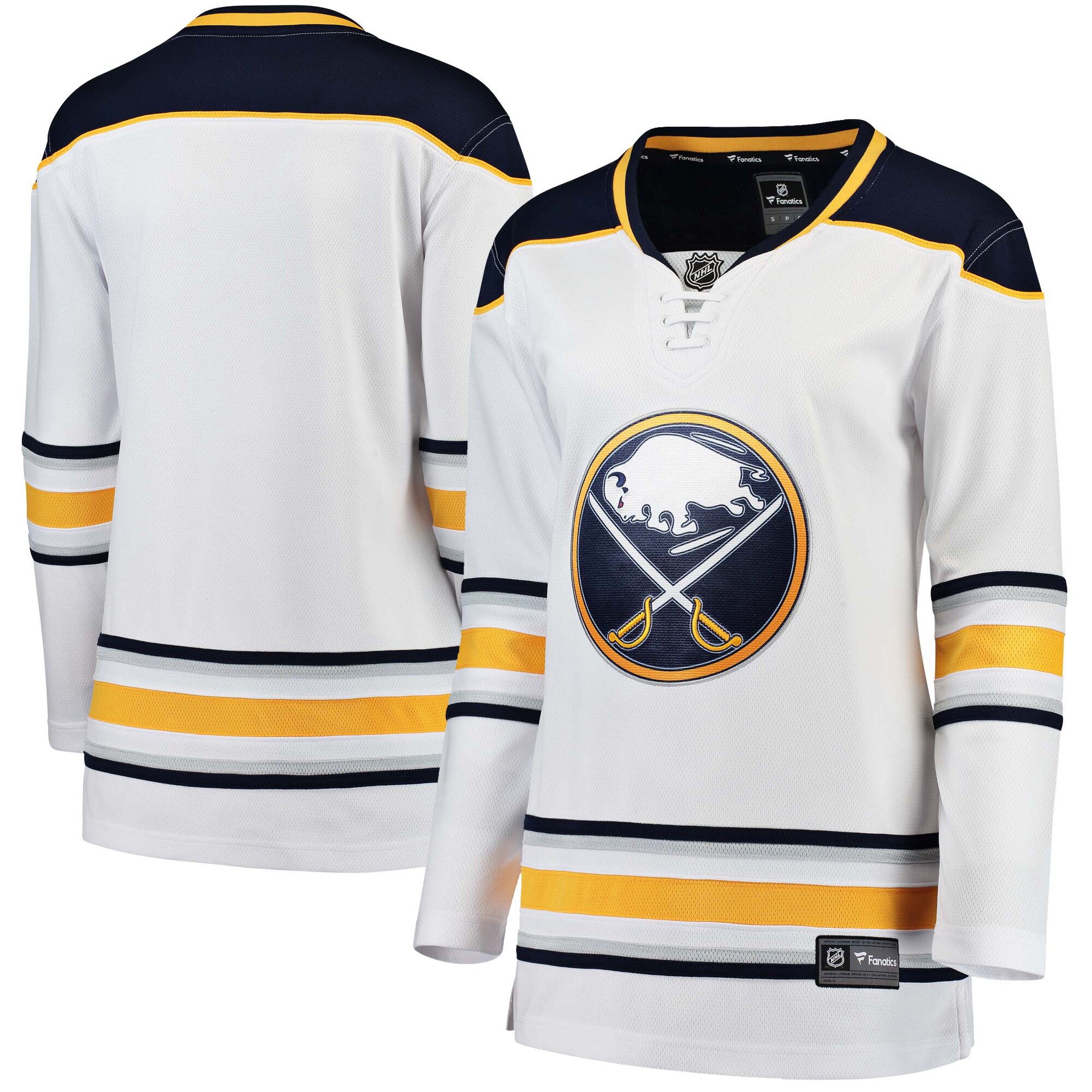 Buffalo Sabres Fanatics Women’s Away Breakaway Jersey – White
