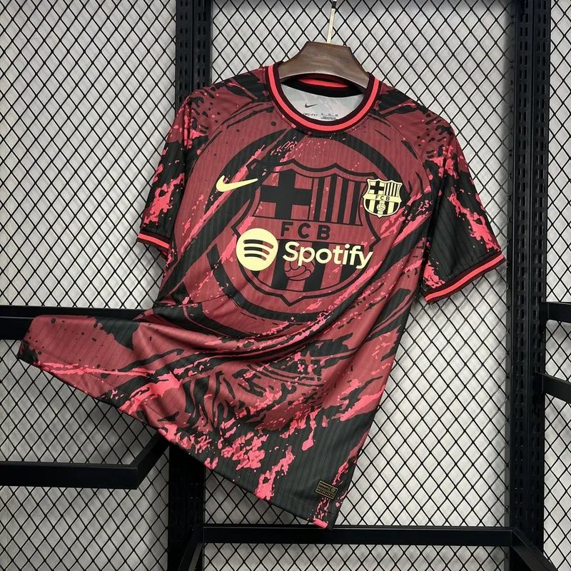 2024-25 Barcelona Red Special Edition Football jersey