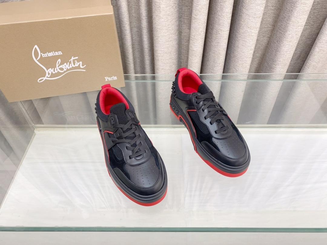 CHRISTIAN LOUBOUTIN Astroloubi Calf leather and suede