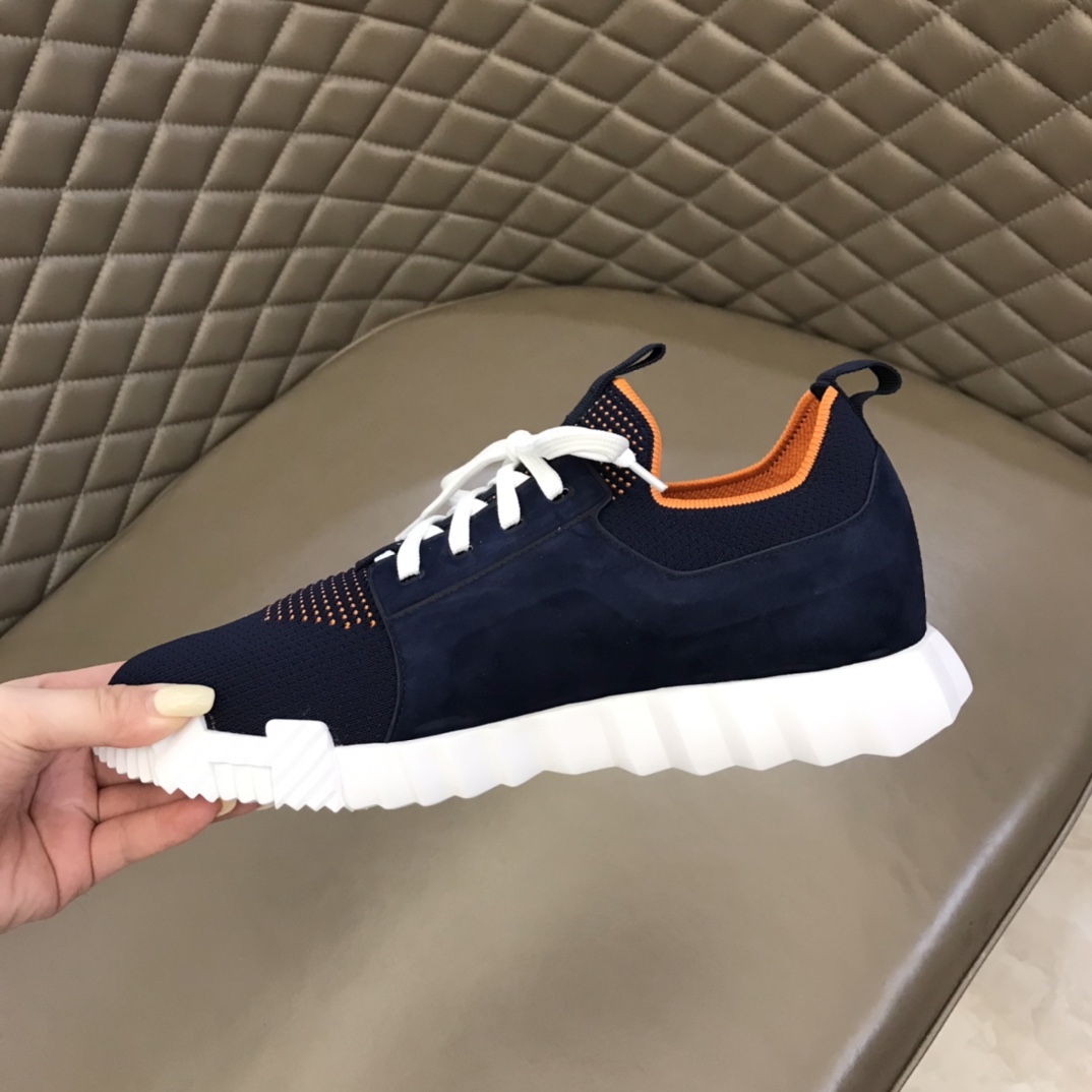 HERMES DEPART SNEAKER DARK BLUE