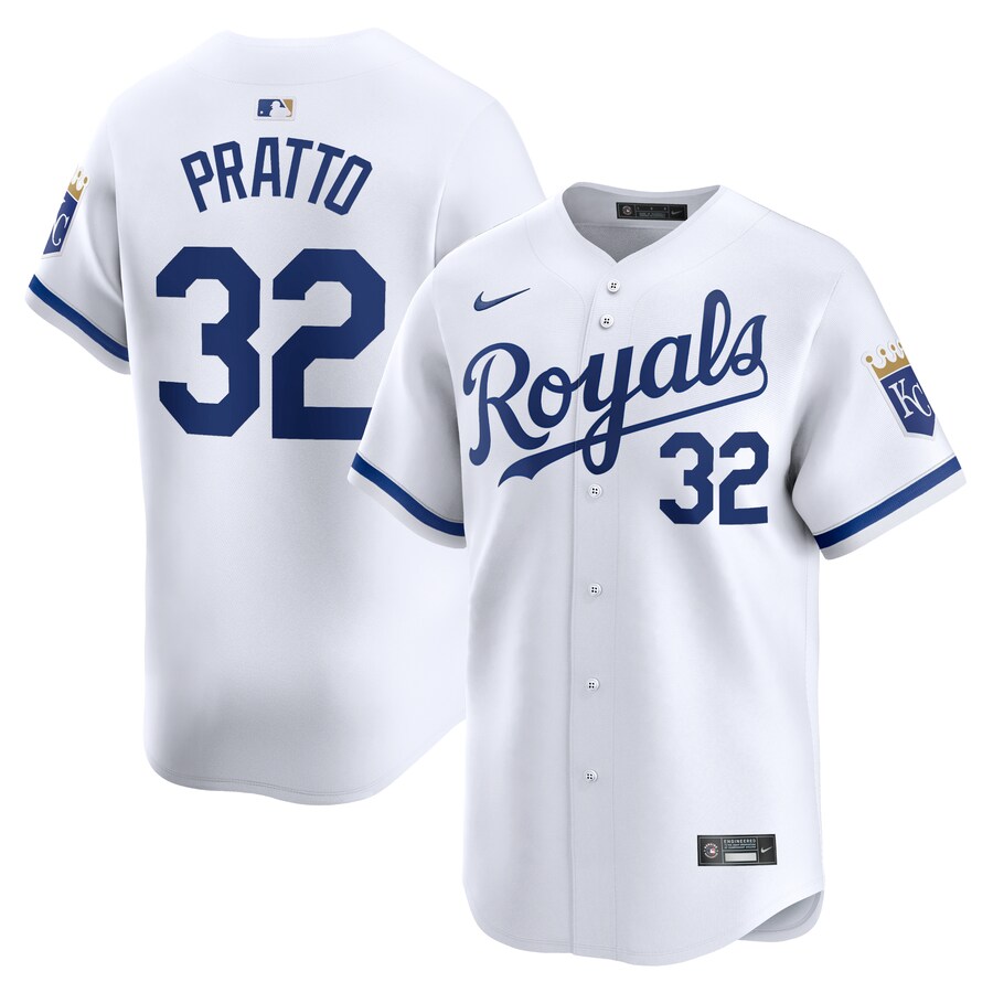 Nick Pratto Kansas City Royals Home Limited Player Jersey White