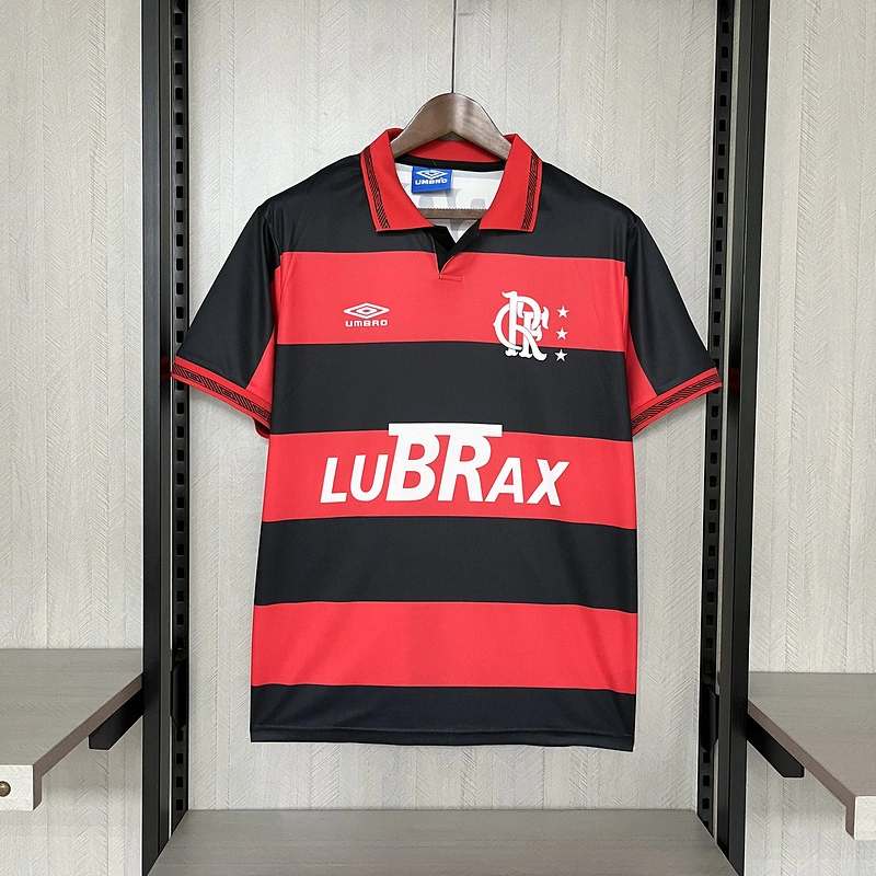 Retro 1992-93 Flamengo Home Serie A Football jersey retro