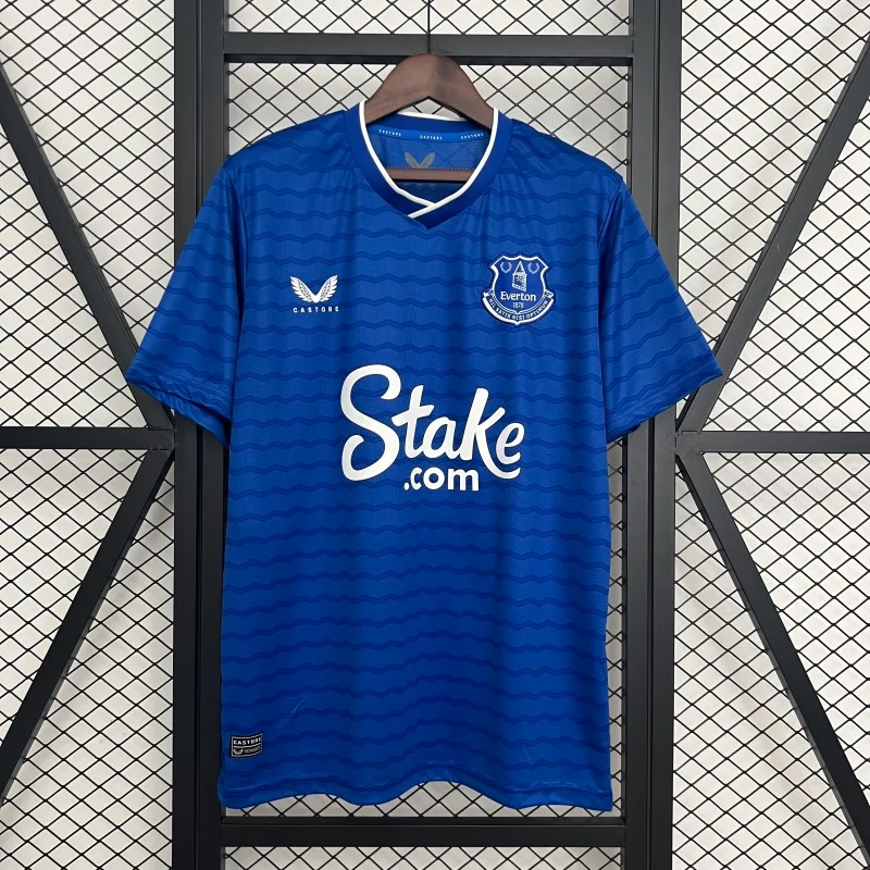 2025/2026 Premier League Everton Team Home Football Jersey