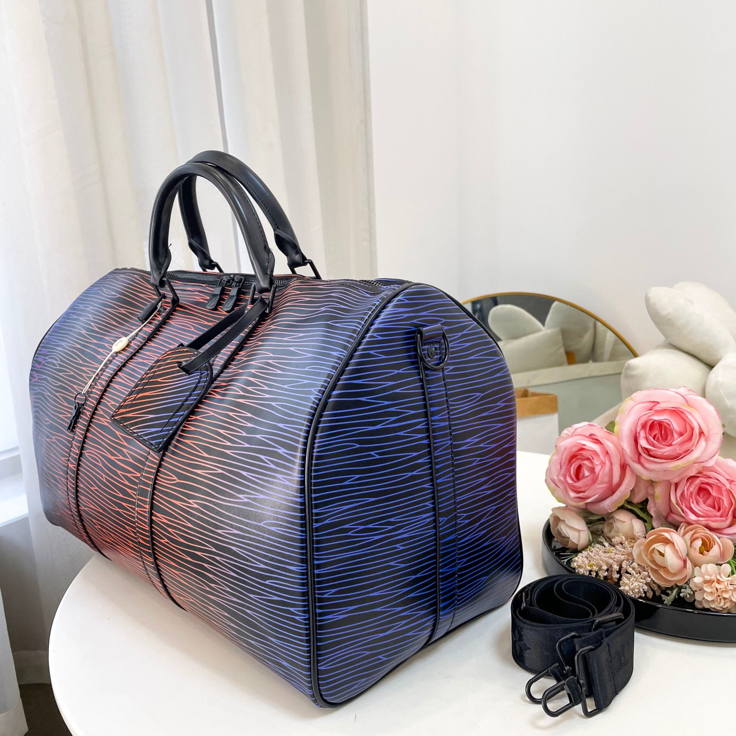 Louis Vuitton Keepall Bandouli Re 50 Gradient Electric Sun 50Cm M23174