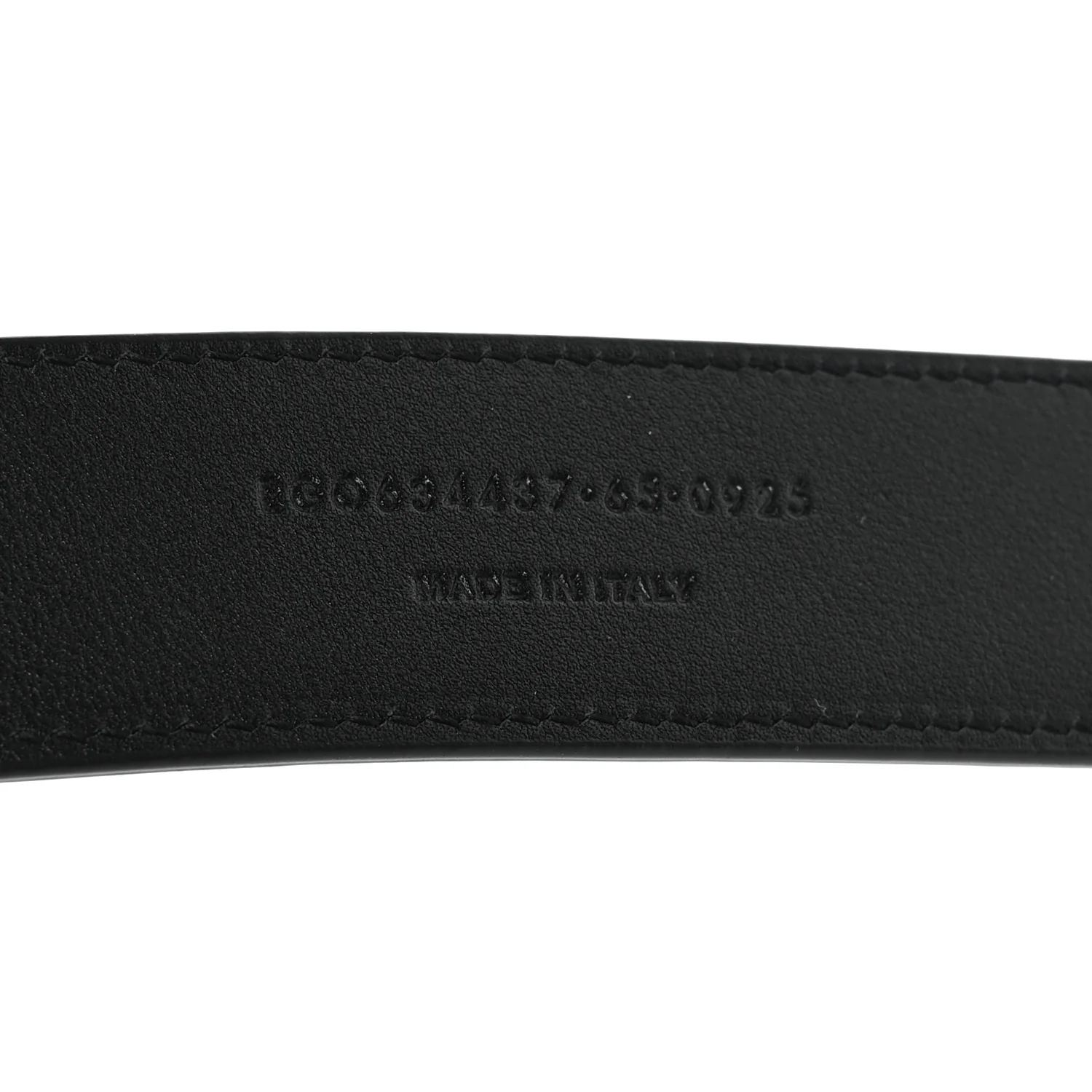 Smooth Calfskin Monogram Square Buckle Belt 65 26 Black