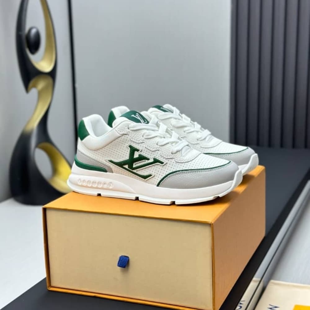 Louis Vuitton Lv Classic Sneaker Green 1ahsuk