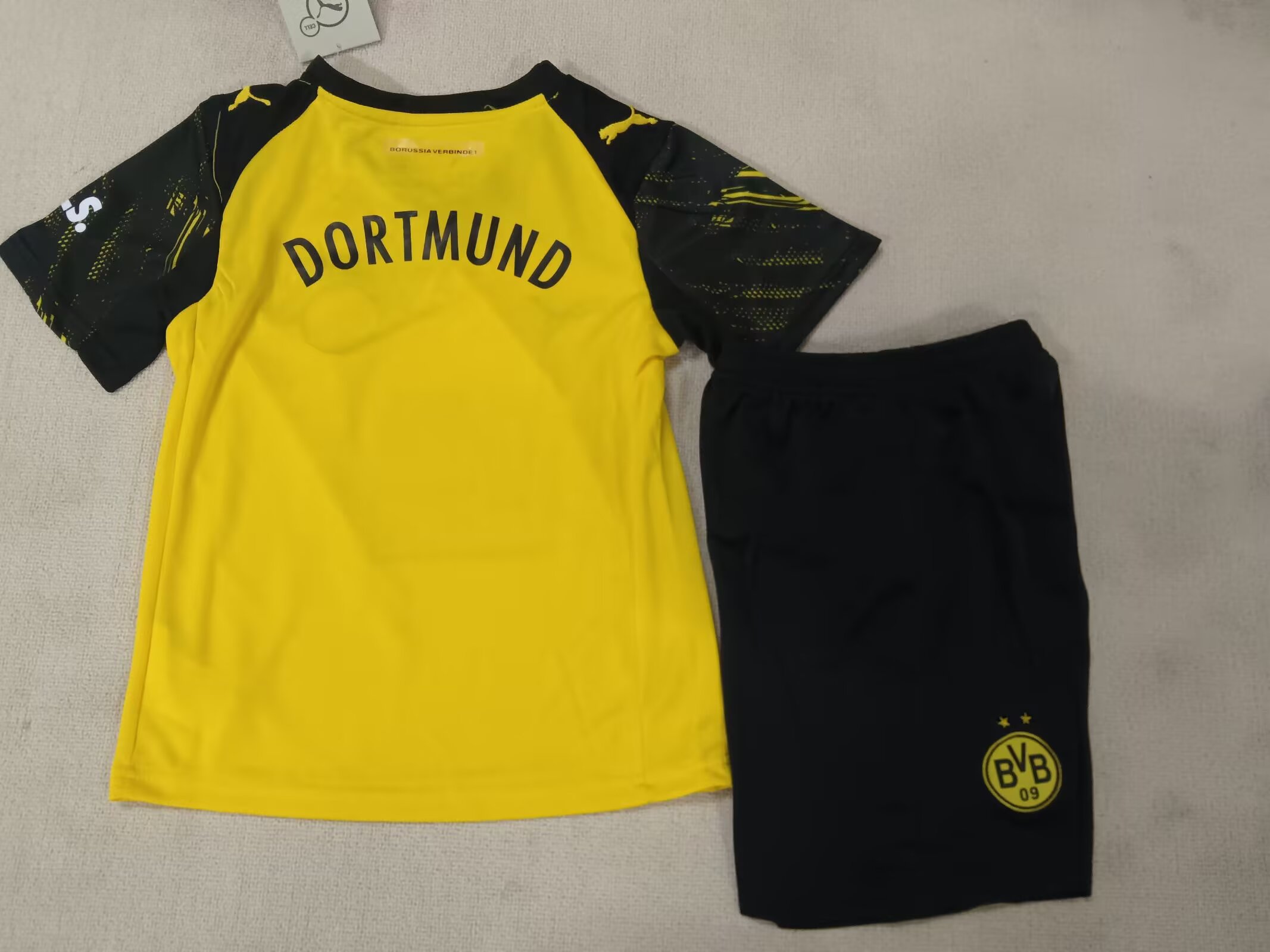 2025/2026 Kids Size Dortmund Home Football Shirt 1:1 Thai Quality