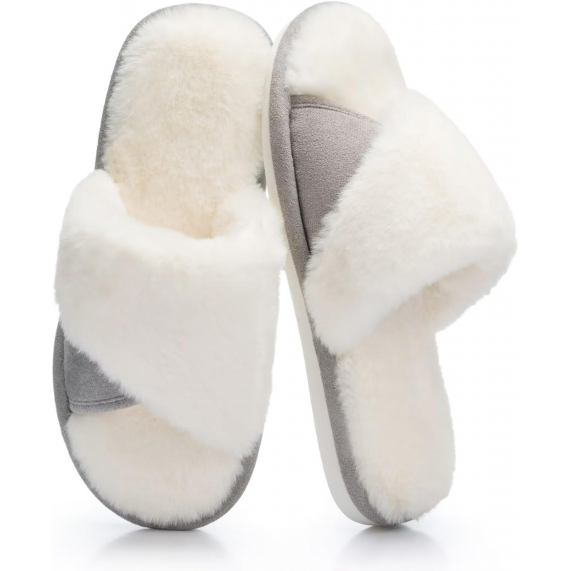 Women's Open-toe House Slippers