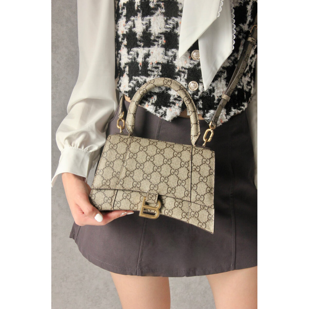 Gucci x Balenciaga The Hacker Project Small Hourglass Bag