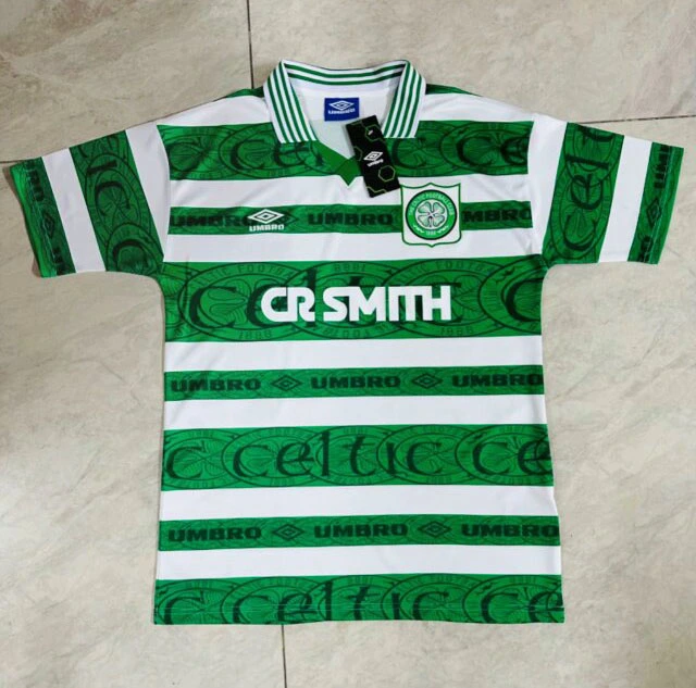 Retro 1995-97 Celtic Home Football jersey retro