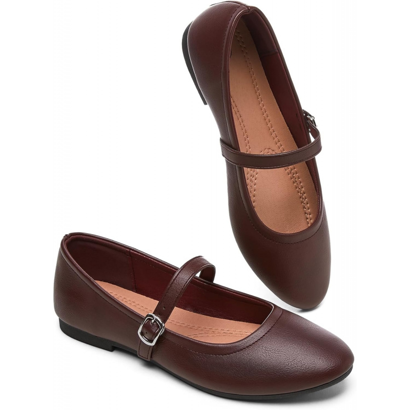 Women's Mary Janes Flats Shoes Ballet Flats