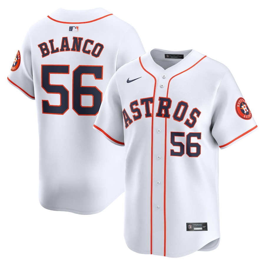 Ronel Blanco Houston Astros Youth Home Limited Player Jersey White