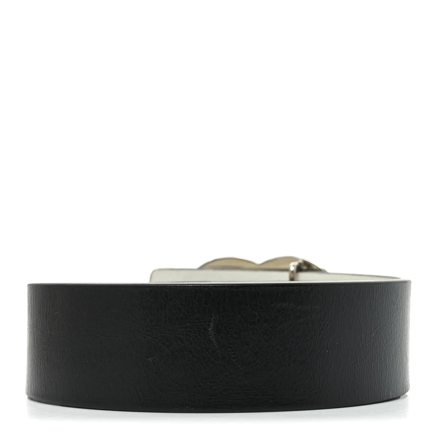 Calfskin CC Reversible Belt 85 34 Black White