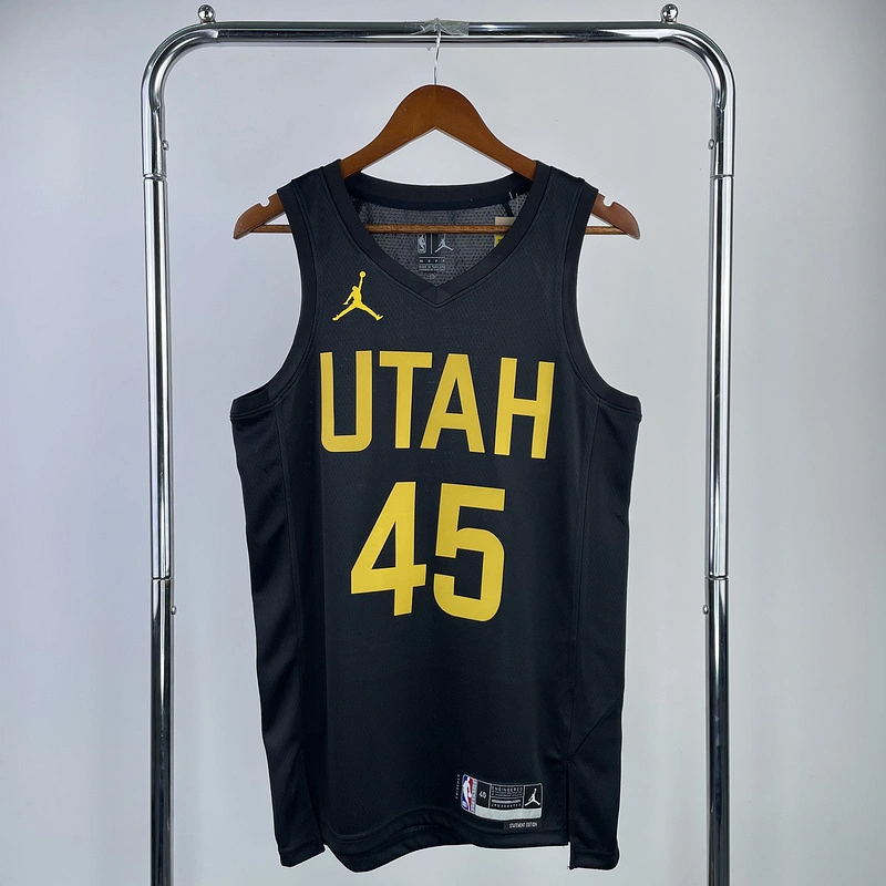 2023 NBA Utah Jazz 45 MITCHELL Basketball Jersey