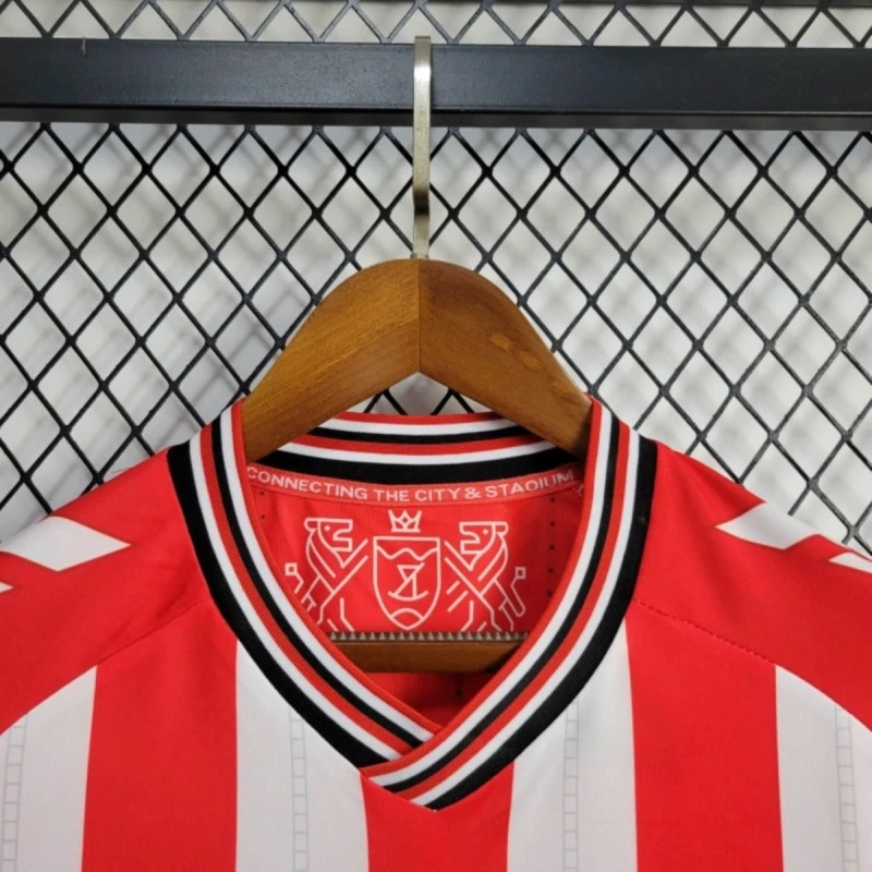 2025-26 Sunderland Home Football jersey
