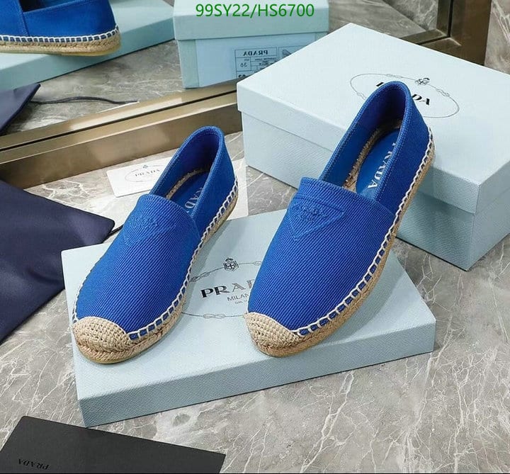 Prada Cotton Drill Espadrilles Blue 1S839M3Lkef0013F020