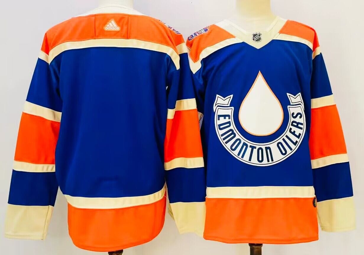 NHL  Edmonton Oilers  Blank Version Jersey