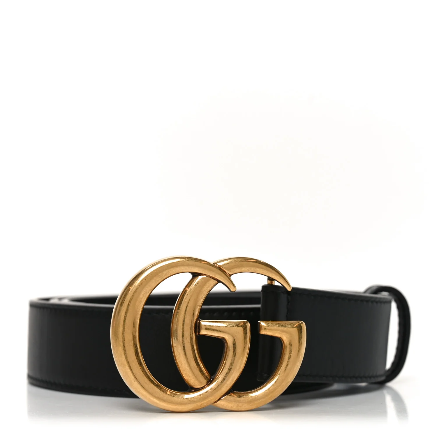 Calfskin Double G 30mm Belt 90 36 Black