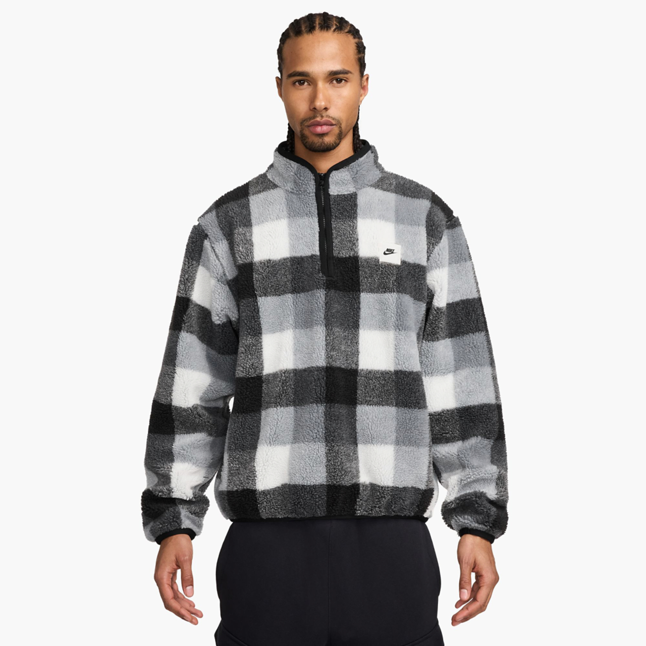 Nike Club Seasonal Winterized All Over Print Half-Zip