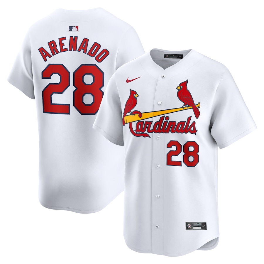 Nolan Arenado St. Louis Cardinals Youth Home Limited Player Jersey White