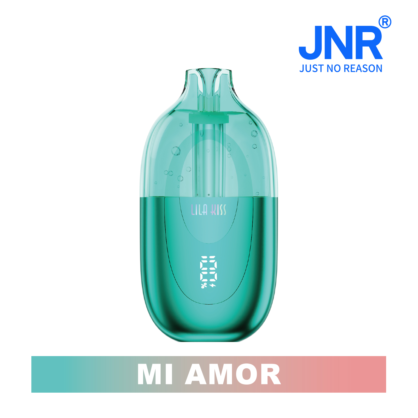 ?NEW?JNR Lila Kiss 60K  Puffs Prefilled Vape |  Rechargeable Transparent Pod Tank