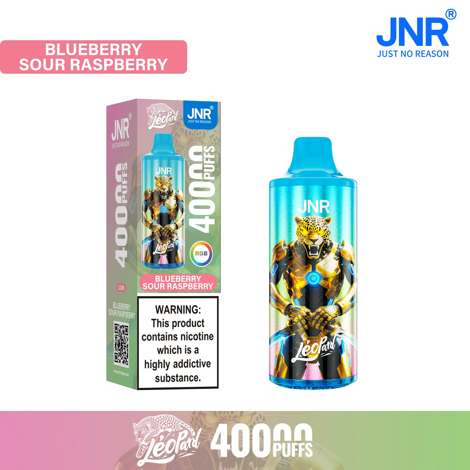 JNR Léopard 40K Puffs Disposable Vape