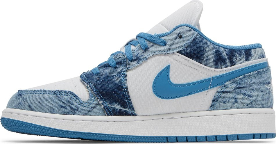 Air Jordan 1 Low GS Washed Denim DM8947-100
