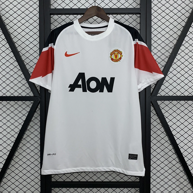 Retro 2010-11 Manchester United Away Football jersey retro