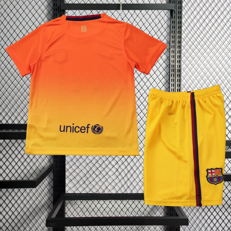 Retro KIDS 2012-13 KIDS Barcelona Away football jersey retro