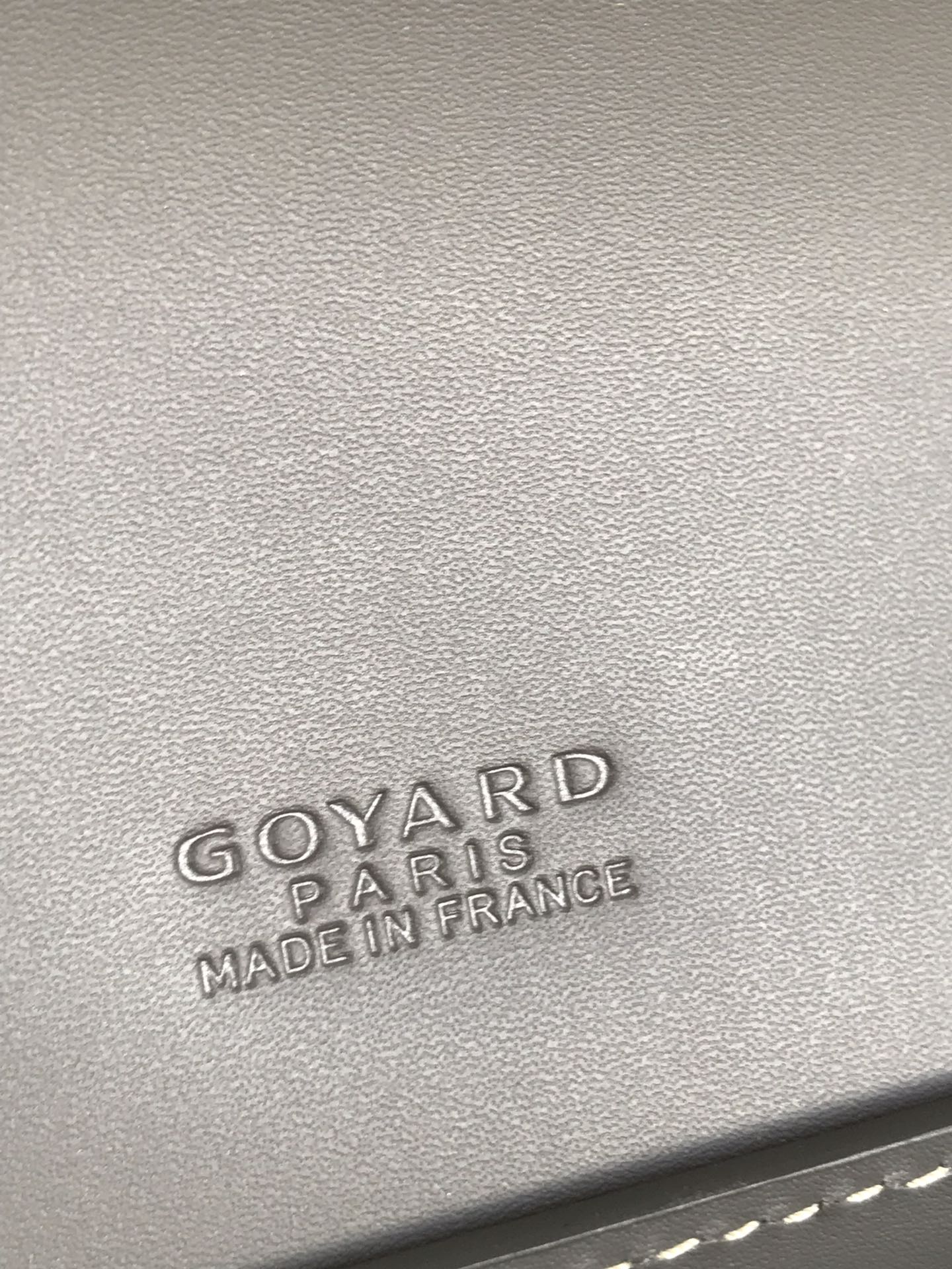 Goyard Duchesse Marie-Caroline Bag 25cm Gray Goyardine Canvas And Smooth Calfskin