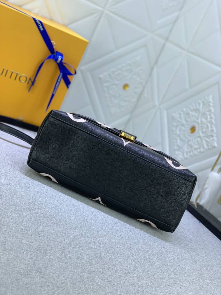 Louis Vuitton Madeleine Bb Black And Beige 24Cm M45978