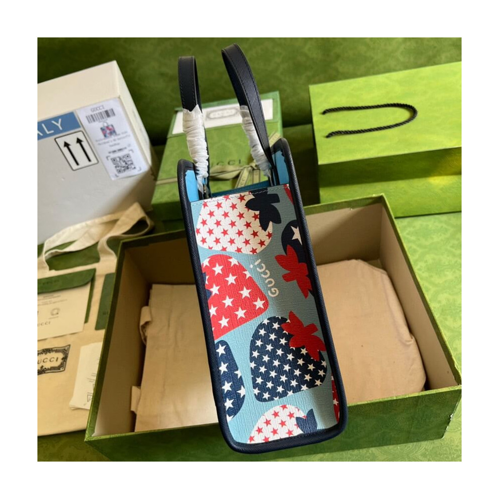 Gucci Strawberry Star Tote Bag