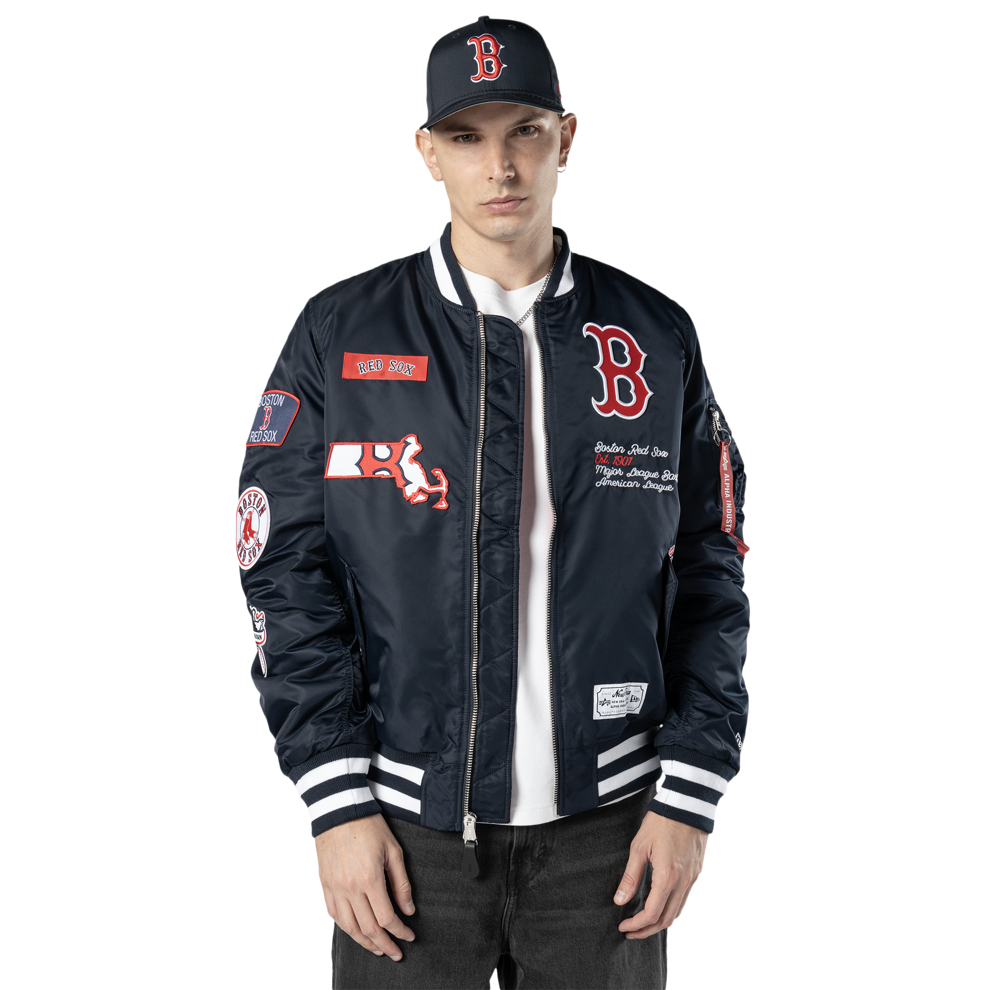 New Era Red Sox Alpha Jacket