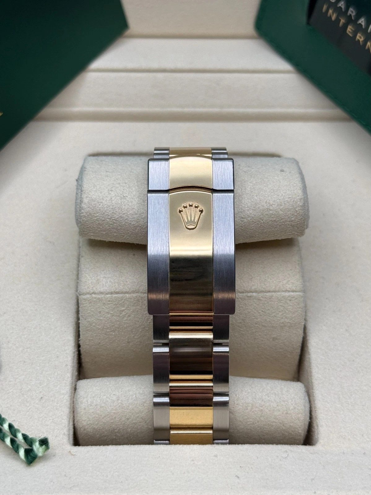 [Superclone] Rolex Datejust 41mm White Dial Yellow Oyster 126303