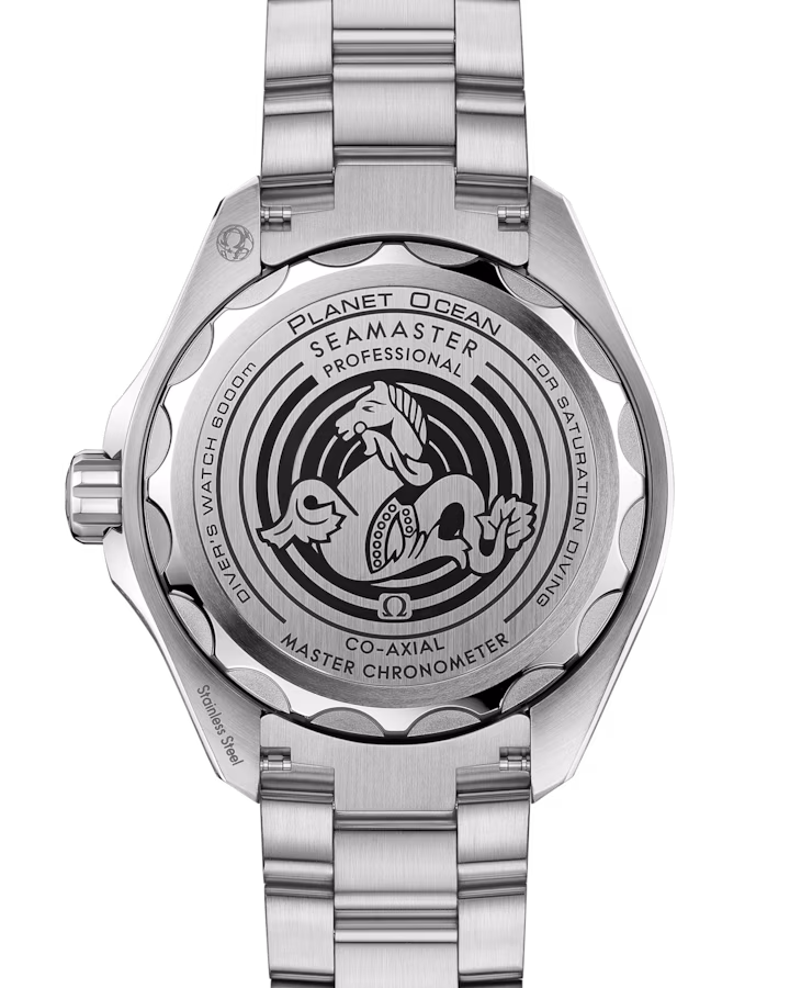 Omega Seamaster Planet Ocean 6000M 45.5mm Grey Dial O‑MEGASTEEL Bracelet 215.30.46.21.06.001