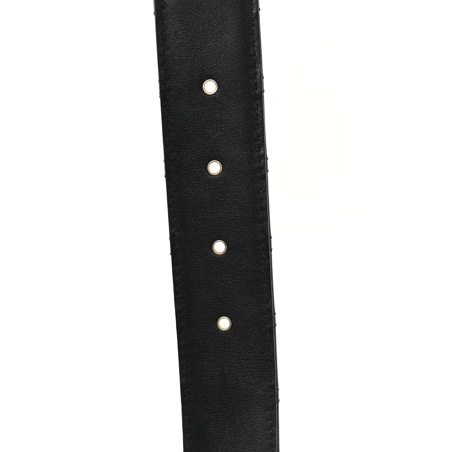 Calfskin Quilted CC Chain Belt 70 28 Black