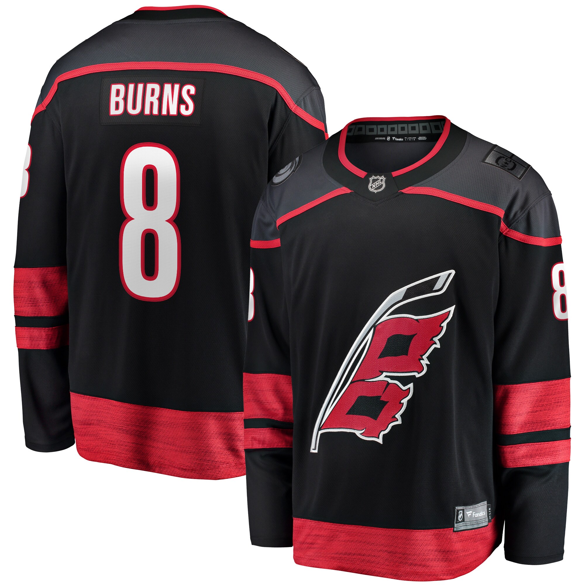 Brent Burns Carolina Hurricanes Fanatics Home Breakaway Player Jersey – Black