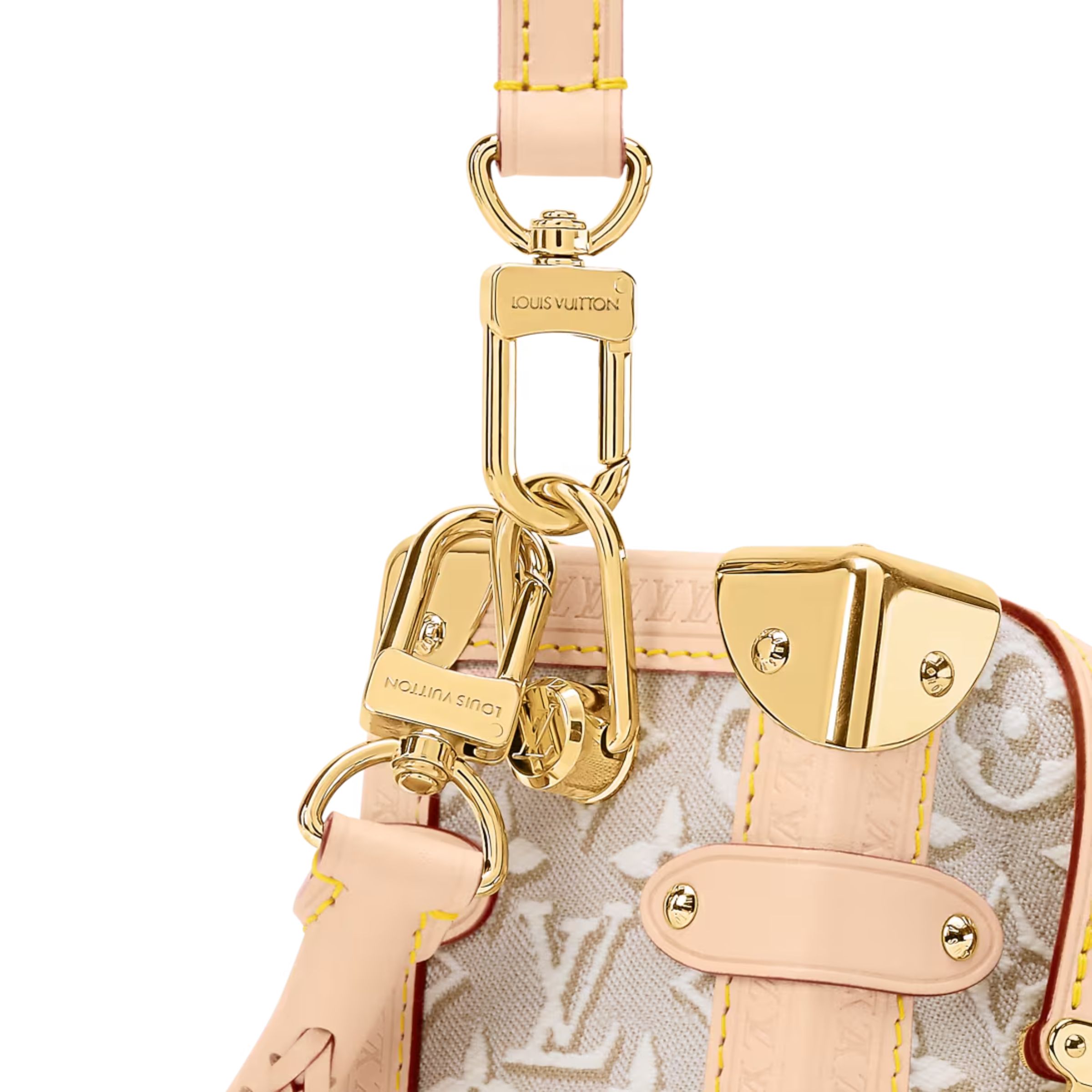 Louis Vuitton Side Trunk MM Monogram Emblème Peuplier Motif 23.5cm M2A145