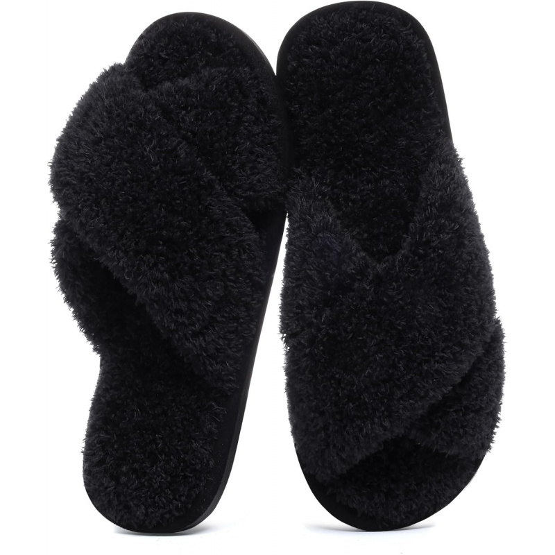 Women's Fuzzy Slippers