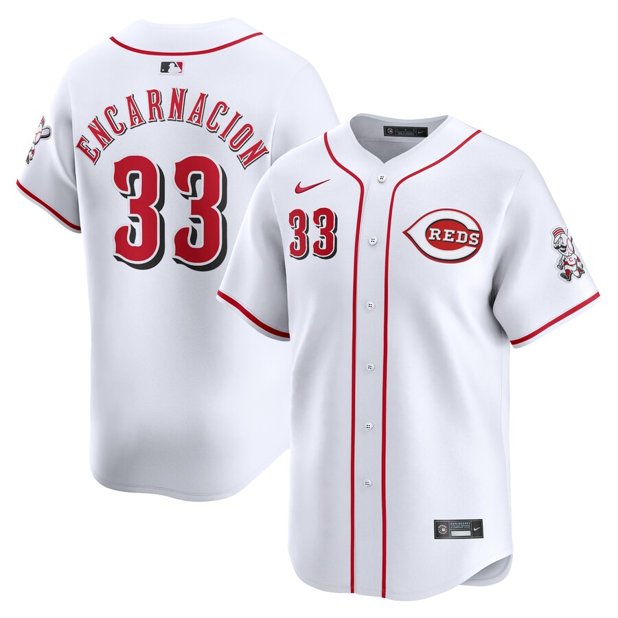 Christian Encarnacion-Strand Cincinnati Reds Home Limited Player Jersey White