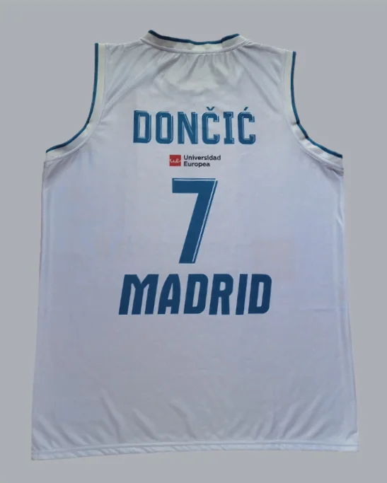 Luka Dončič 7 Basketbalový dres Realu Madrid Euroligy