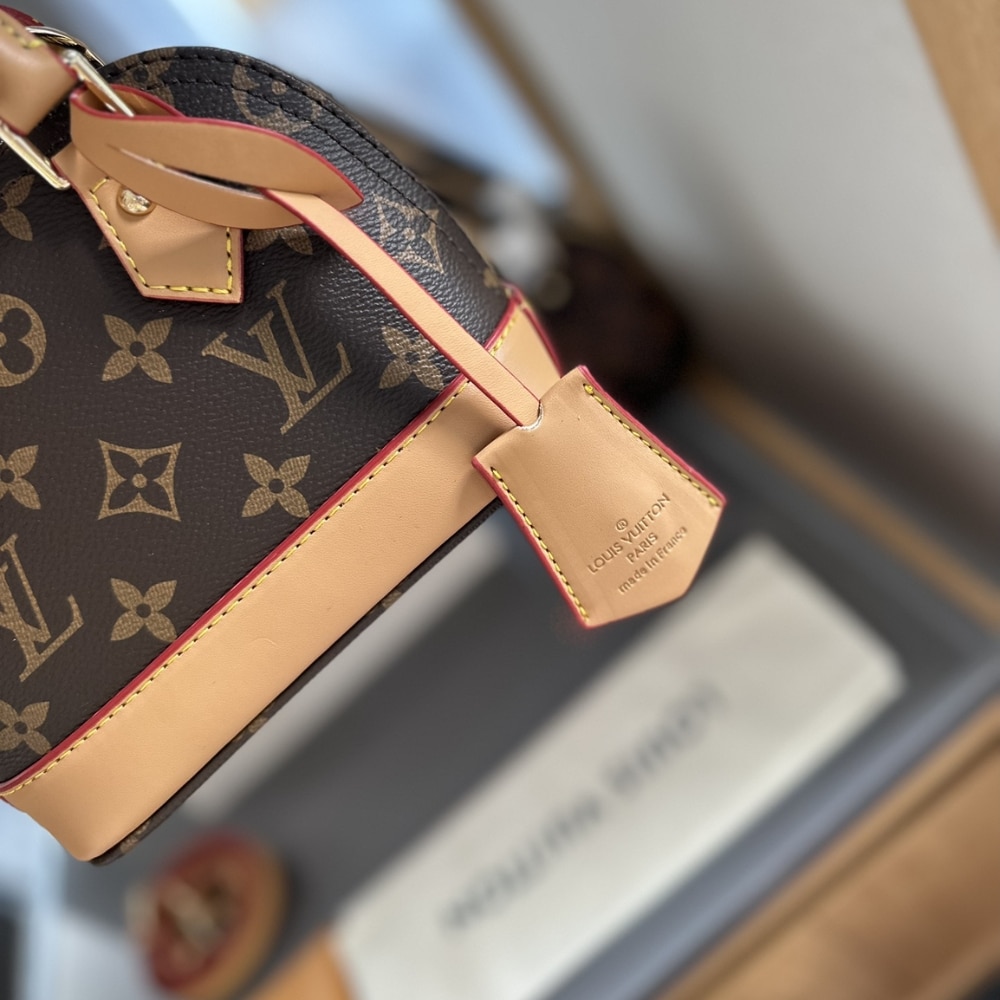 Louis Vuitton Alma Nano Bag Monogram Brown 18Cm M82717