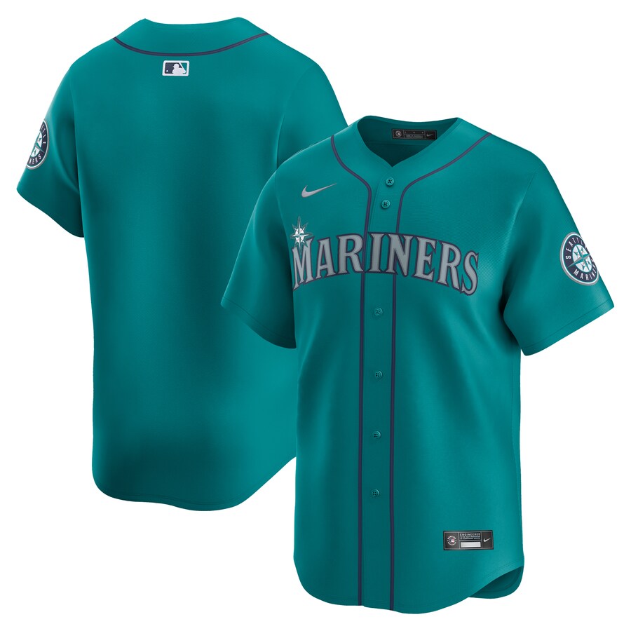 Seattle Mariners Alternate Limited Jersey  Aqua