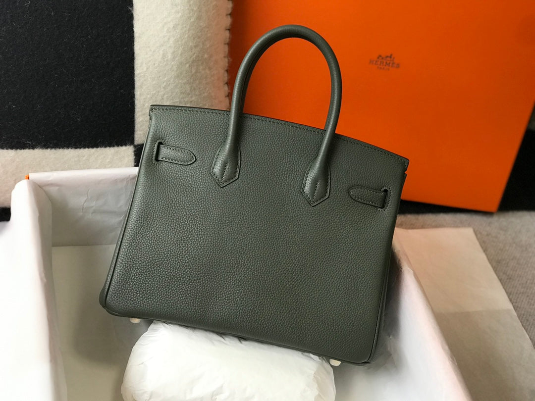 Hermes Birkin 35Cm Pine Togo Leather Gold Hardware