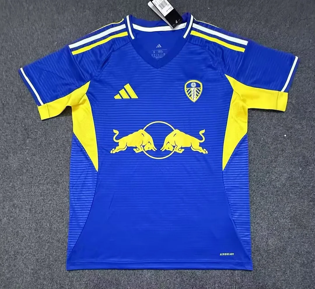 2025/2026 Premier League Leeds United Team Away Football Jersey